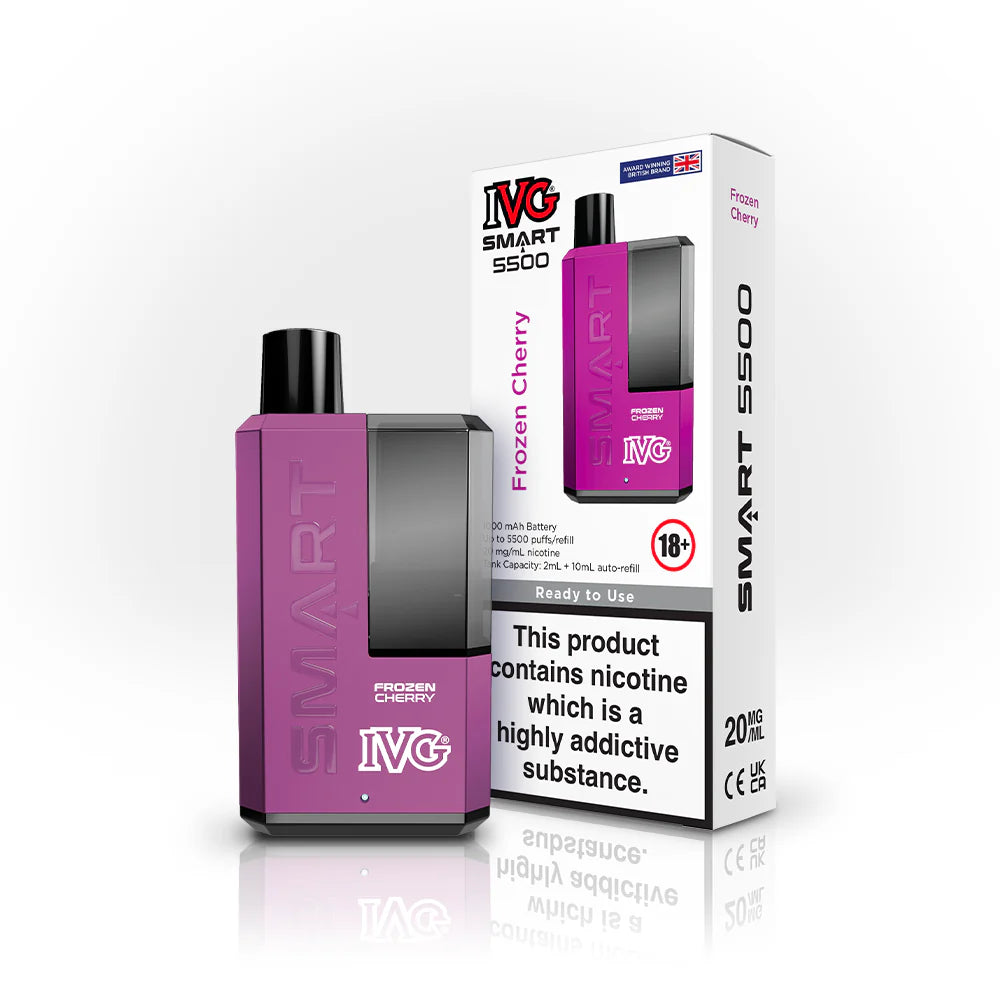 IVG Smart 5500 Frozen Cherry Vape 