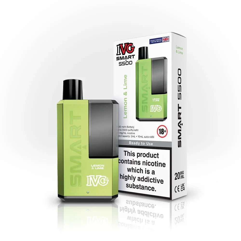 IVG Smart 5500 Lemon and Lime Vape