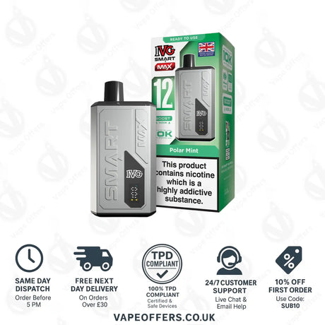 IVG Smart Max Prefilled Pod Kit Polar Mint