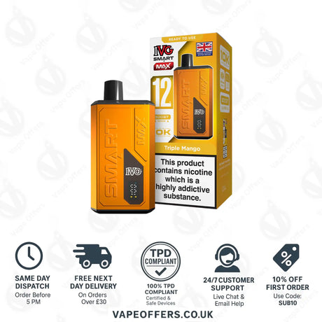 IVG Smart Max Prefilled Pod Kit Triple Mango