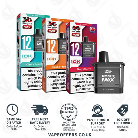 IVG Smart Max Prefilled Pods 