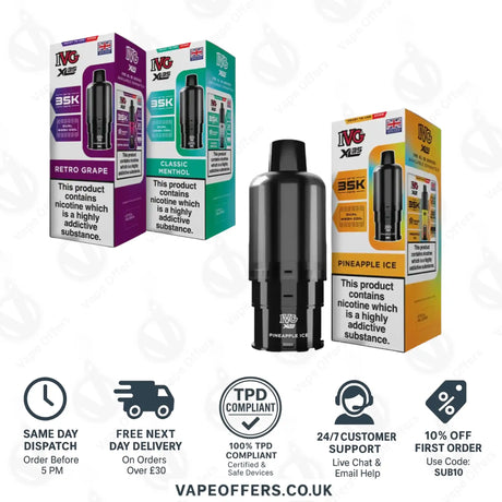 IVG XL 35K Prefilled Pod 