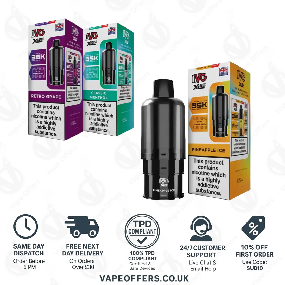 IVG XL 35K Prefilled Pod 