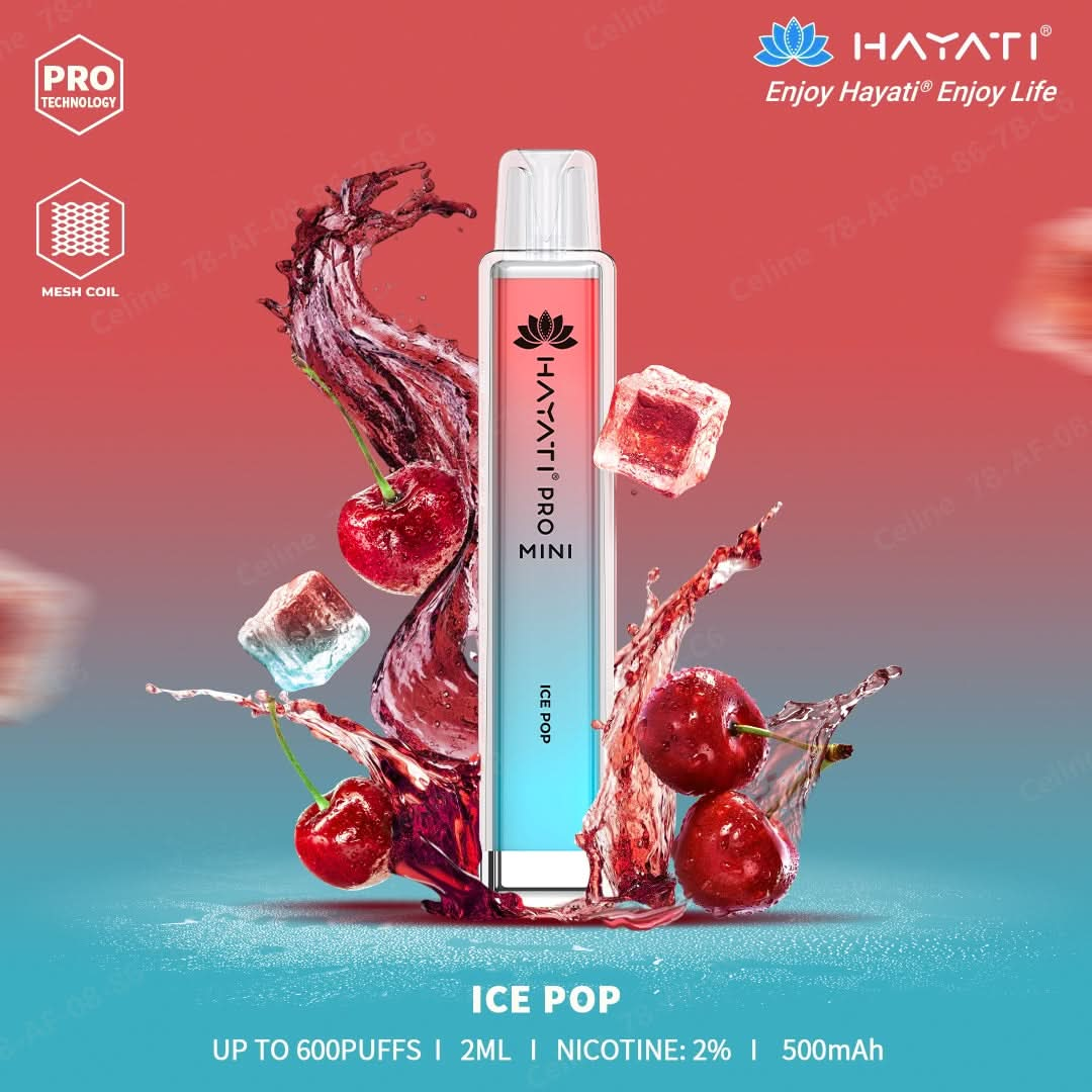 Ice Pop Hayati Pro Mini 600 Puffs