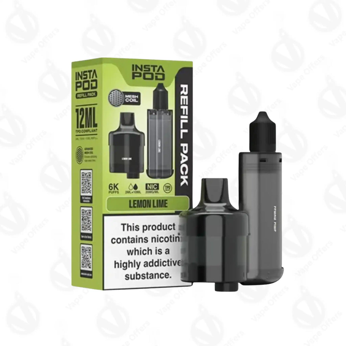 Instapod 6000 Lemon & Lime Prefilled Pod