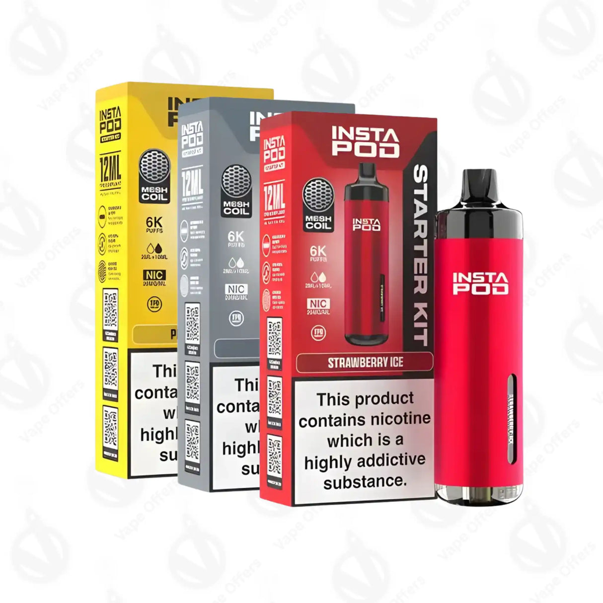 Instapod 6000 Prefilled Pod Vape Kit