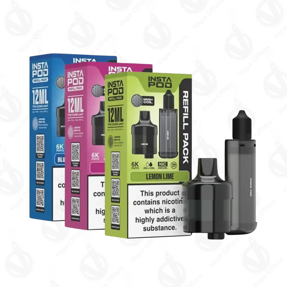 Instapod 6000 Prefilled Vape Pod