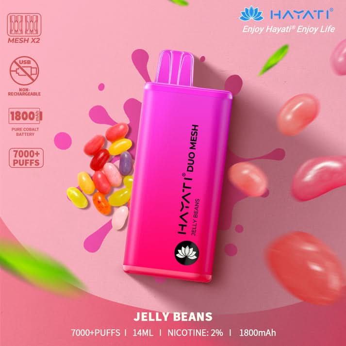 Crystal Pro Max By Hayati 7000 Duo Mesh - Jelly Beans