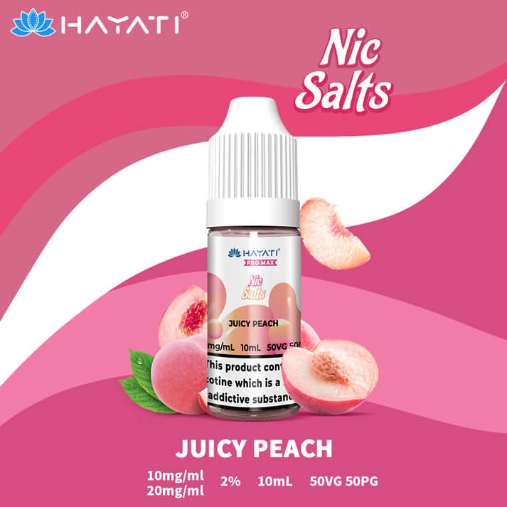 Hayati Pro Max Nic Salt - Juicy Peach | Buy 1 Get 1 free