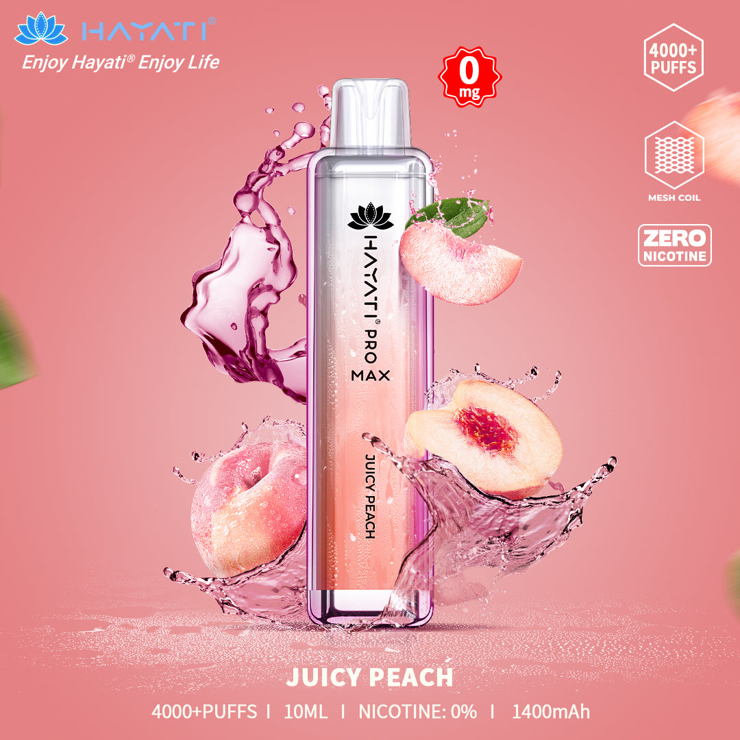 Juicy Peach Hayati Pro Max (0mg)