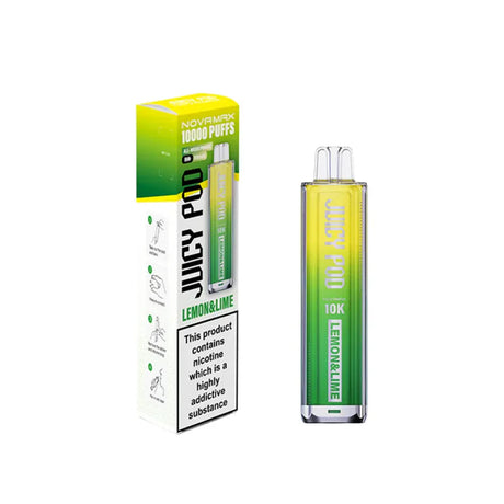 Juicy Pod Novamax 10000 - Lemon & Lime