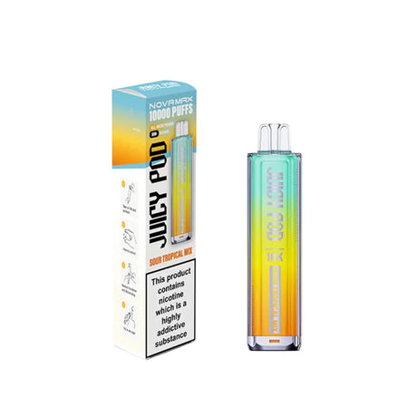 Juicy Pod Novamax 10000 - Sour Tropical Mix