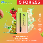 Load image into Gallery viewer, Kiwi Banana / Strawberry Banana - Hayati Pro Ultra 15000 Puffs
