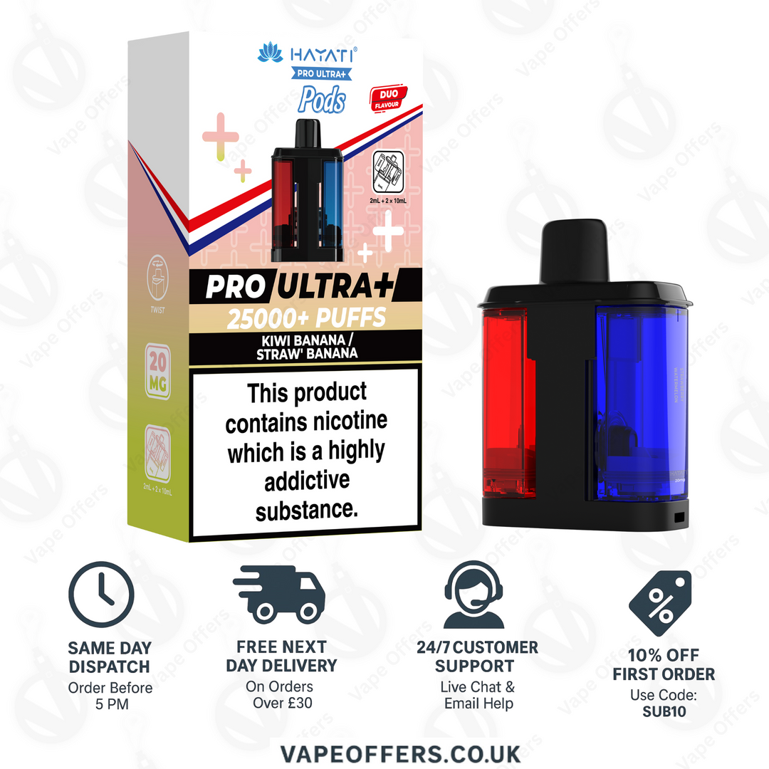 Hayati Pro Ultra Plus 25000 Prefilled Pods