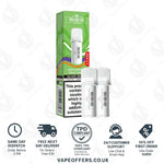 Load image into Gallery viewer, Kiwi Passion Fruit Guava SKE Crystal Bar 600 Pro Prefilled Pods
