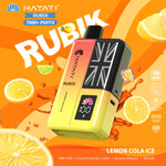 Load image into Gallery viewer, Hayati Rubik 7000 Puffs - Lemon Cola Ice 
