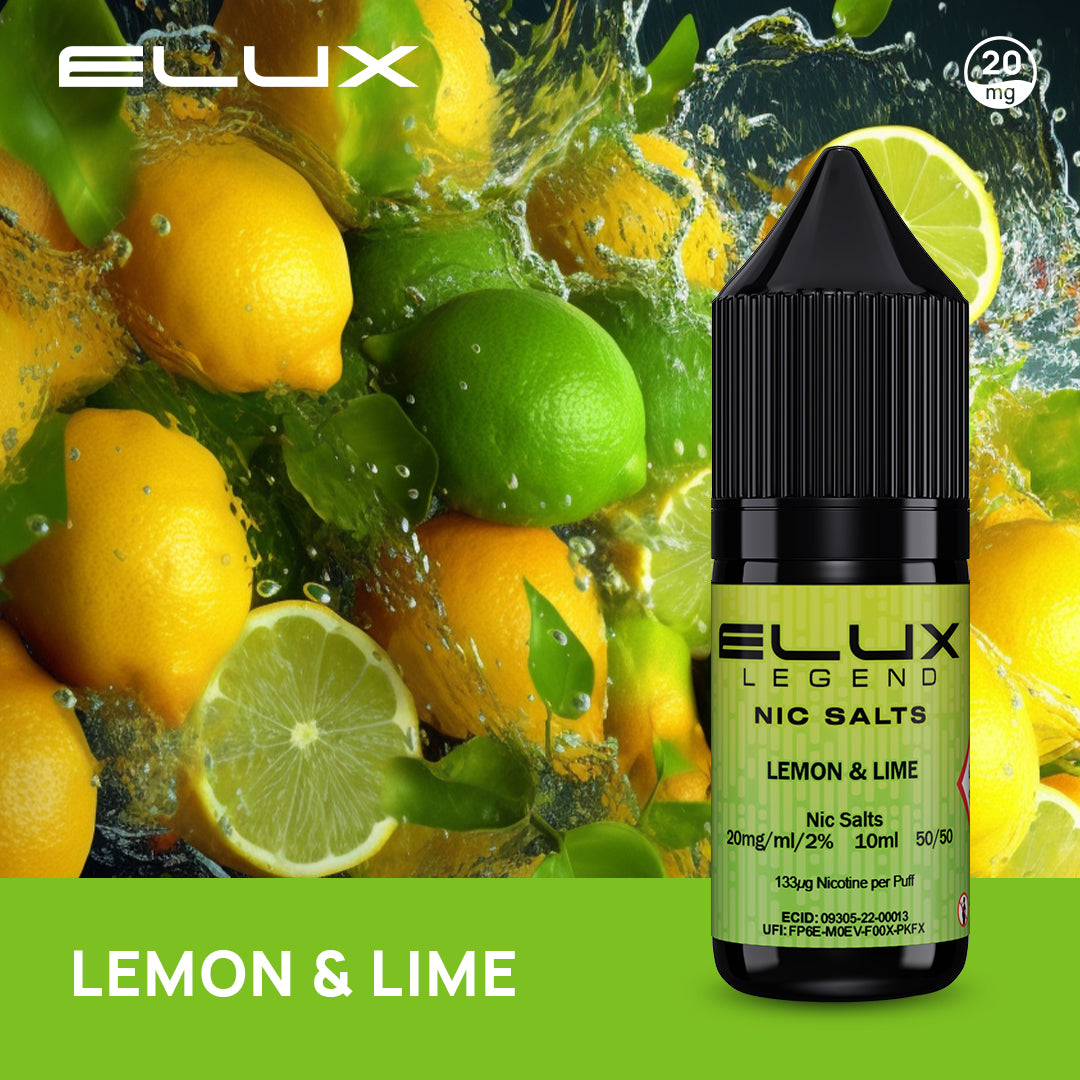 Lemon & Lime Elux Legend Nic Salt 20mg