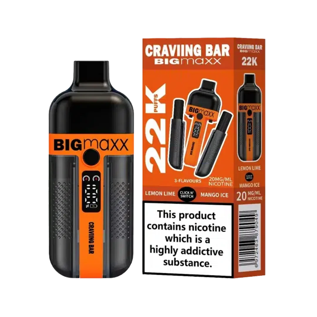 Lemon Lime & Mango Ice - Craving Bar Big Maxx 22k  