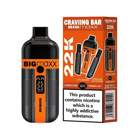 Lemon Lime & Mango Ice - Craving Bar Big Maxx 22k 
