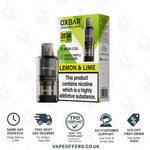 Load image into Gallery viewer, Lemon &amp; Lime OXBAR OF 6000 Prefilled Pod
