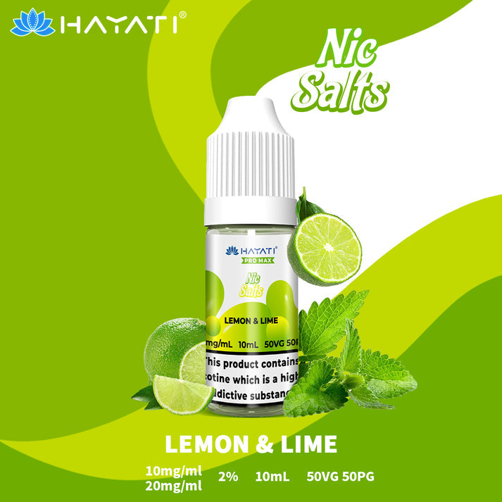 Hayati Pro Max Nic Salt - Lemon & Lime