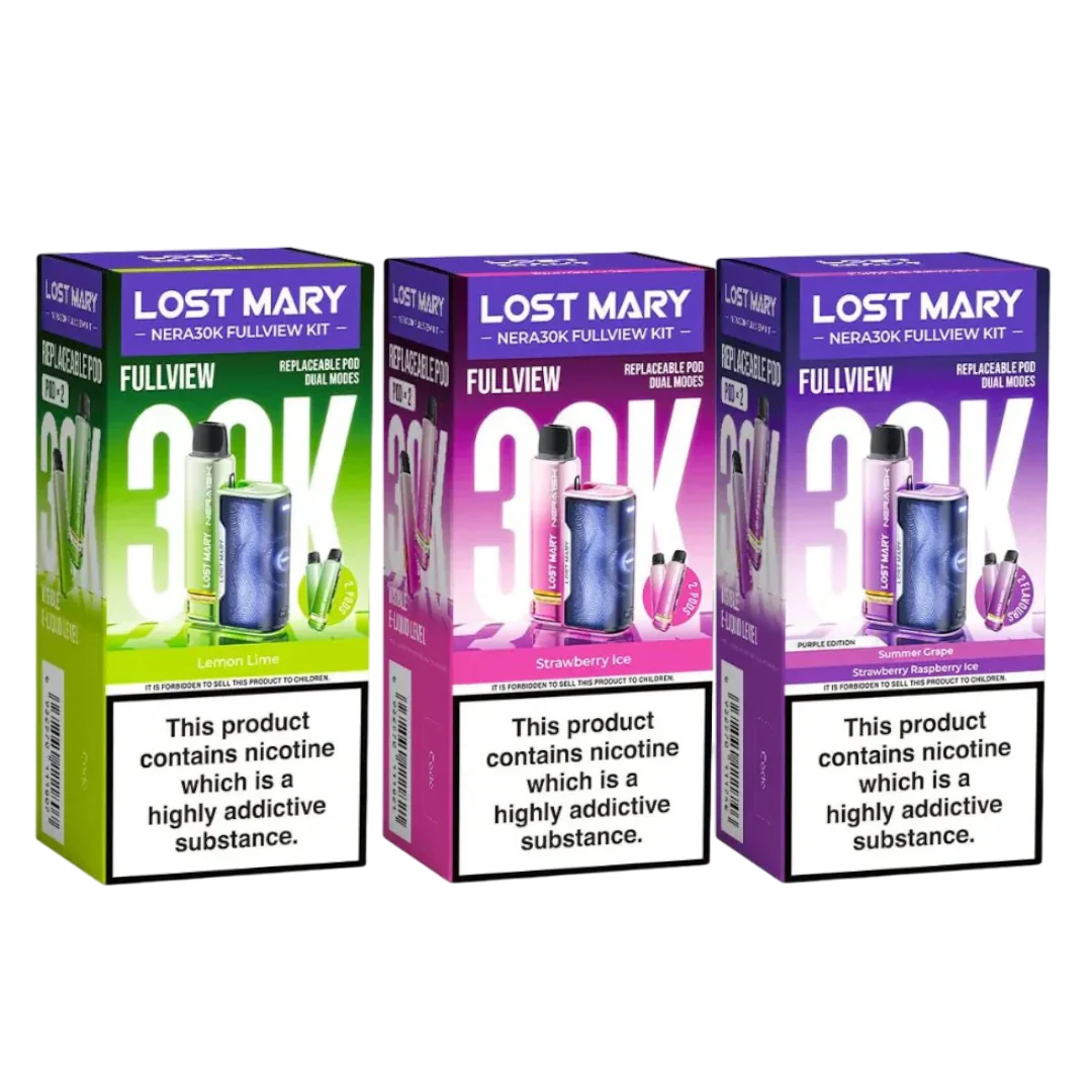 Lost Mary Nera 30K Fullview Pod Kit 