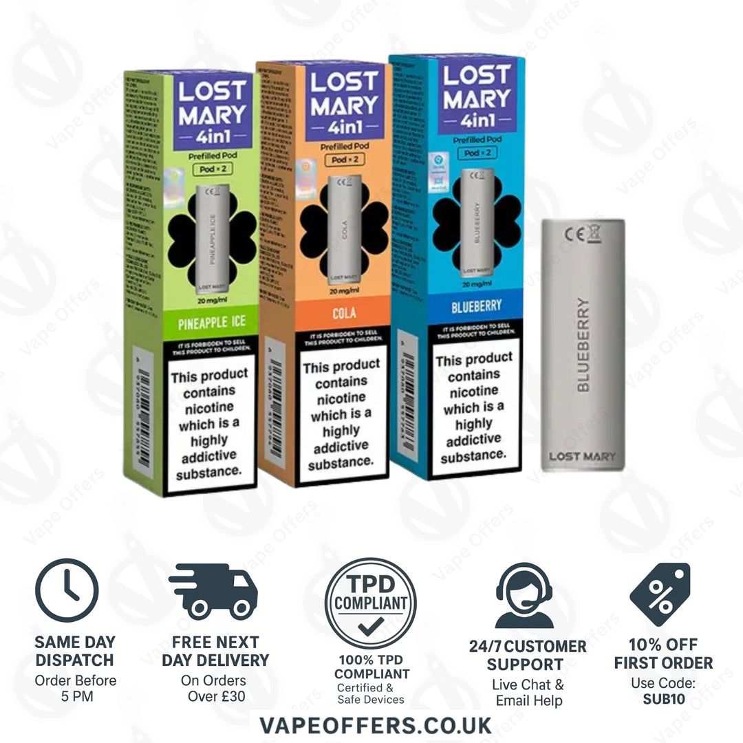 Lost Mary 4 in 1 Prefilled Pods