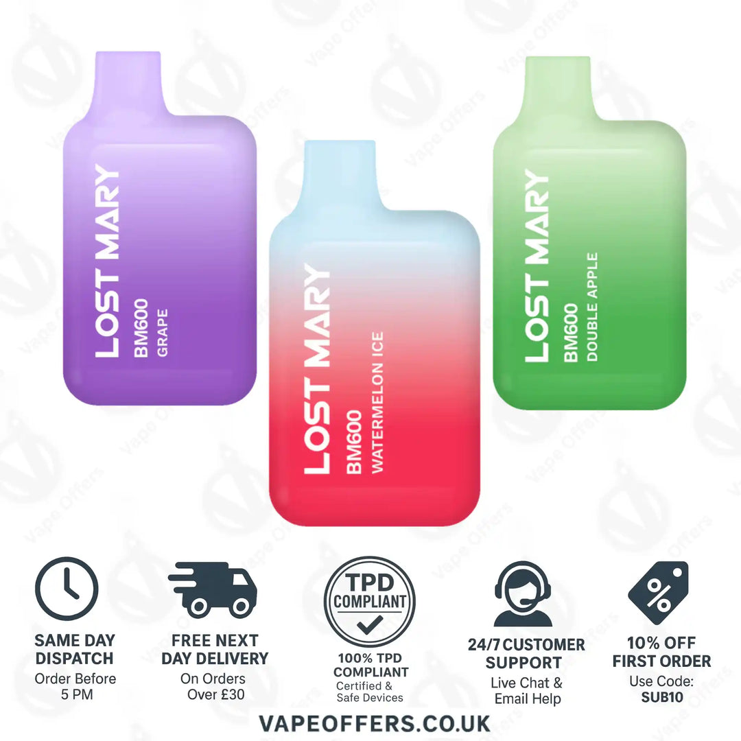 Lost Mary BM600 Prefilled Pod Vape Kit 