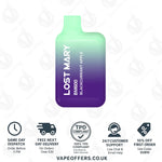 Load image into Gallery viewer, Lost Mary BM600 Prefilled Pod Vape Kit Blackcurrent Apple
