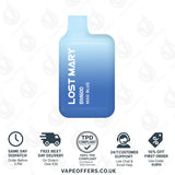 Lost Mary BM600 Prefilled Pod Vape Kit Mad Blue