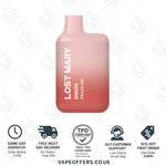Load image into Gallery viewer, Lost Mary BM600 Prefilled Pod Vape Kit Peach Ice
