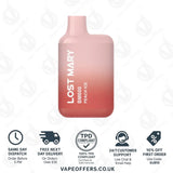 Lost Mary BM600 Prefilled Pod Vape Kit Peach Ice