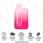 Load image into Gallery viewer, Lost Mary BM600 Prefilled Pod Vape Kit Strawberry Ice
