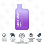Load image into Gallery viewer, Lost Mary BM600 Prefilled Pod Vape Kit Triple Berry Ice
