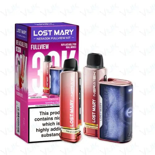 Lost Mary Nera 30K Fullview - Cherry Edition 