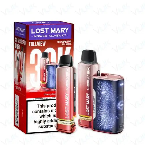 Lost Mary Nera 30K Fullview - Cherry Ice 