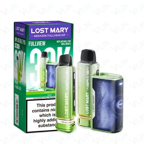 Lost Mary Nera 30K Fullview - Green Edition 