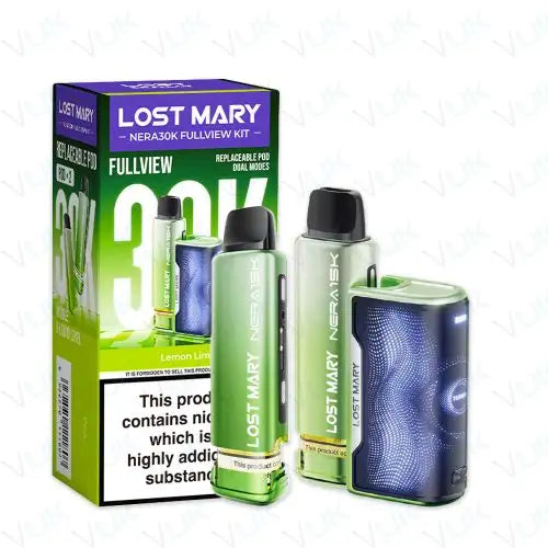 Lost Mary Nera 30K Fullview - Lemon Lime 