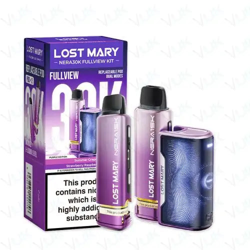 Lost Mary Nera 30K Fullview - Purple Edition