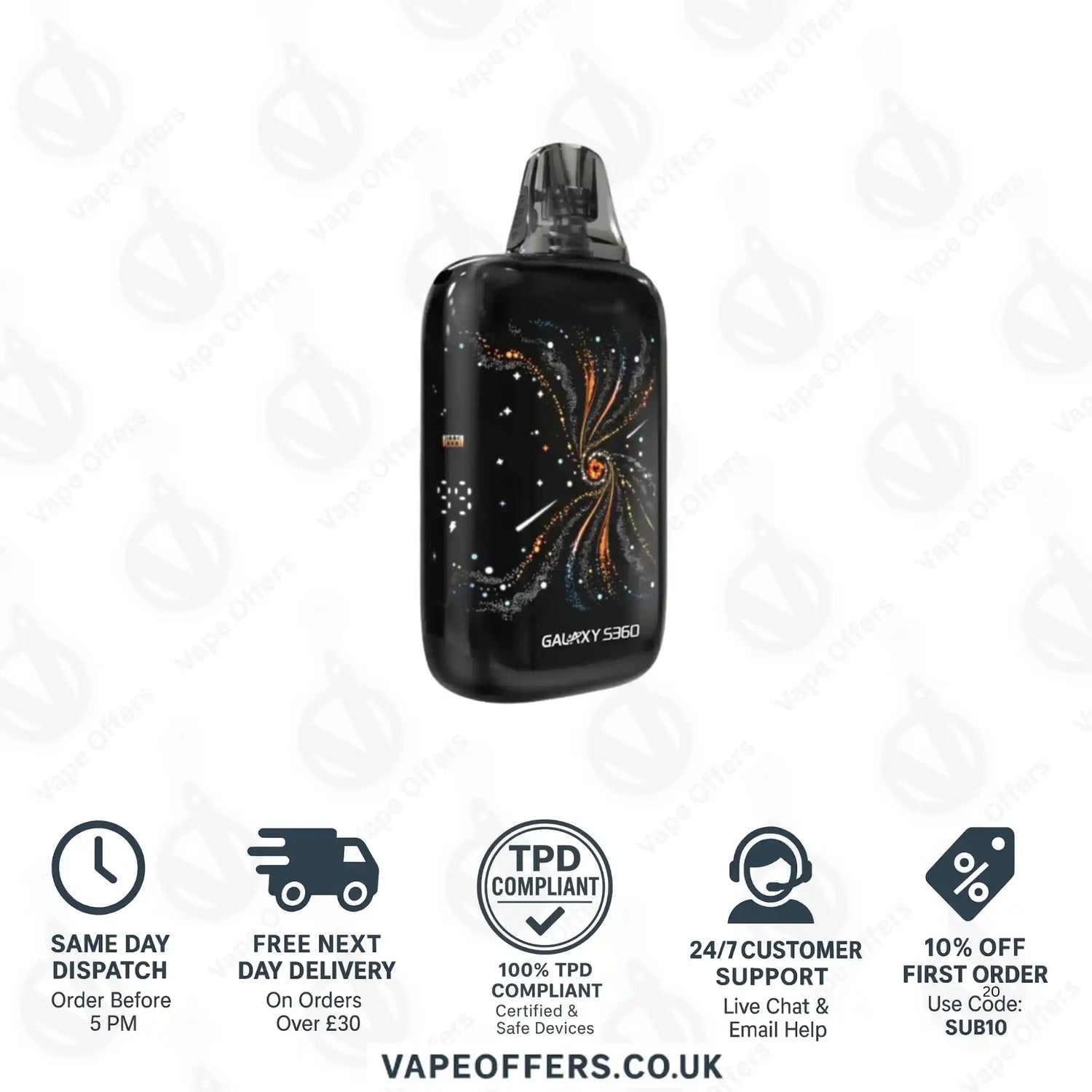 Lost Vape Galaxy S360 Pod Vape Kit Ignite Galaxy 