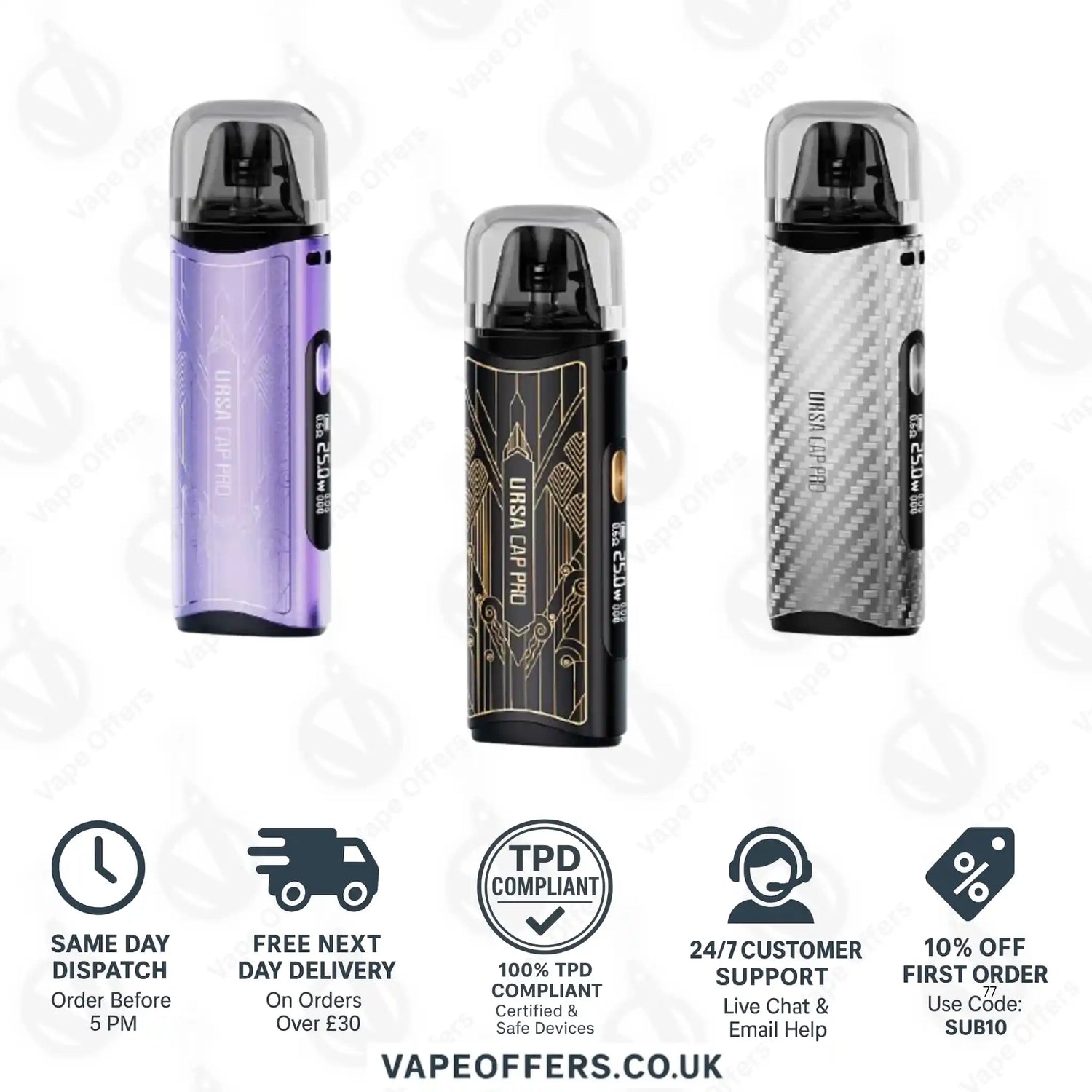 Lost Vape Ursa Cap Pro Pod Vape Kit  