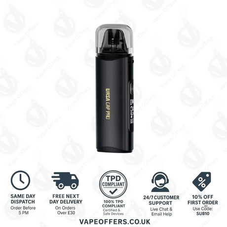 Lost Vape Ursa Cap Pro Pod Vape Kit Space Black