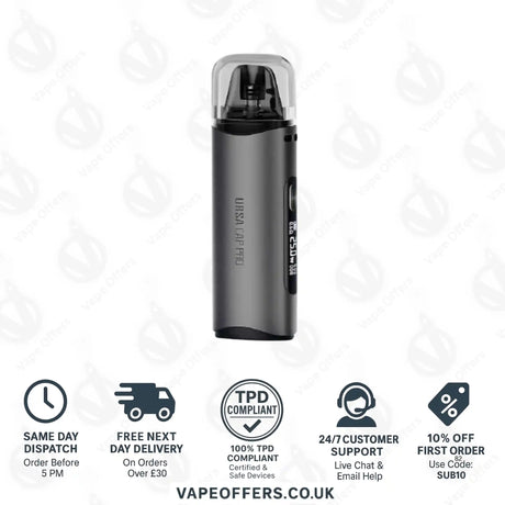 Lost Vape Ursa Cap Pro Pod Vape Kit Space Gunmetal