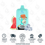 Load image into Gallery viewer, Lush Ice Fumot Digital Box 12000 Puffs Vape
