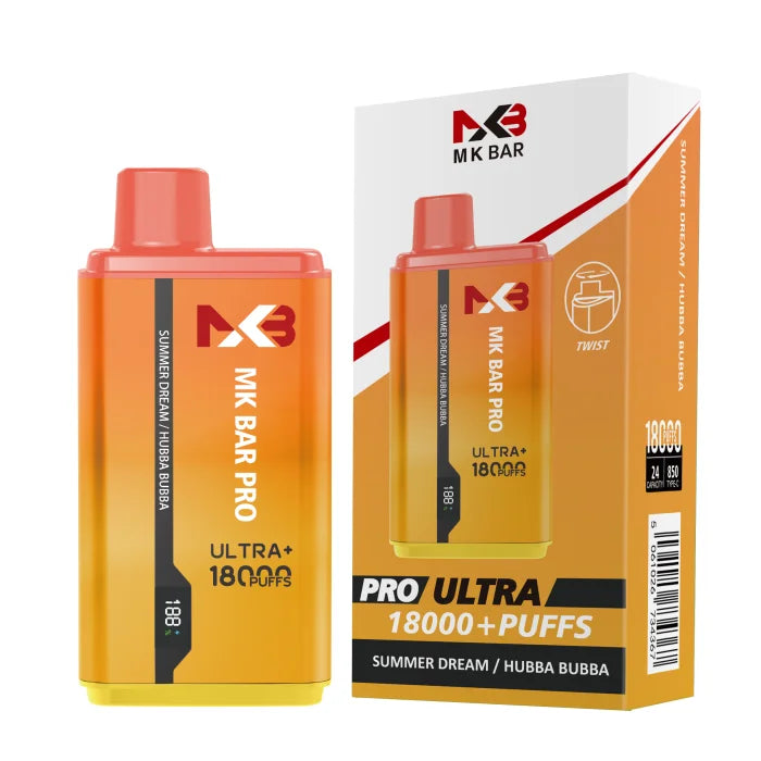 MK Bar Pro Ultra + 18000 - Summer Dream - Hubba Bubba