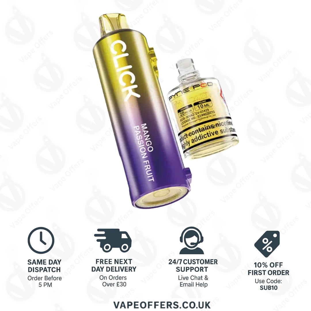 Mango Passion Fruit – Pyne Pod Click Pods