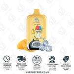 Load image into Gallery viewer, Mango on Ice Fumot Digital Box 12000 Puffs Vape
