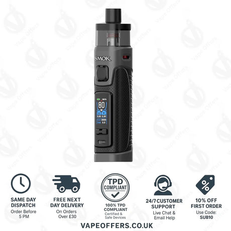 Smok Rpm 5 Pro Pod Vape Kit - Matte Gun Metal 