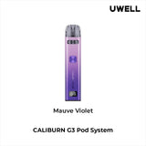 Uwell Caliburn G3 Pod Vape Kit Mauve Violet