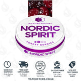Nordic Spirit Nicotine Pouches Forest Berries Regular 